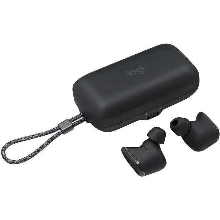 Навушники повністю бездротові Logitech Zone True Wireless (985-001082) чорні - фото 3