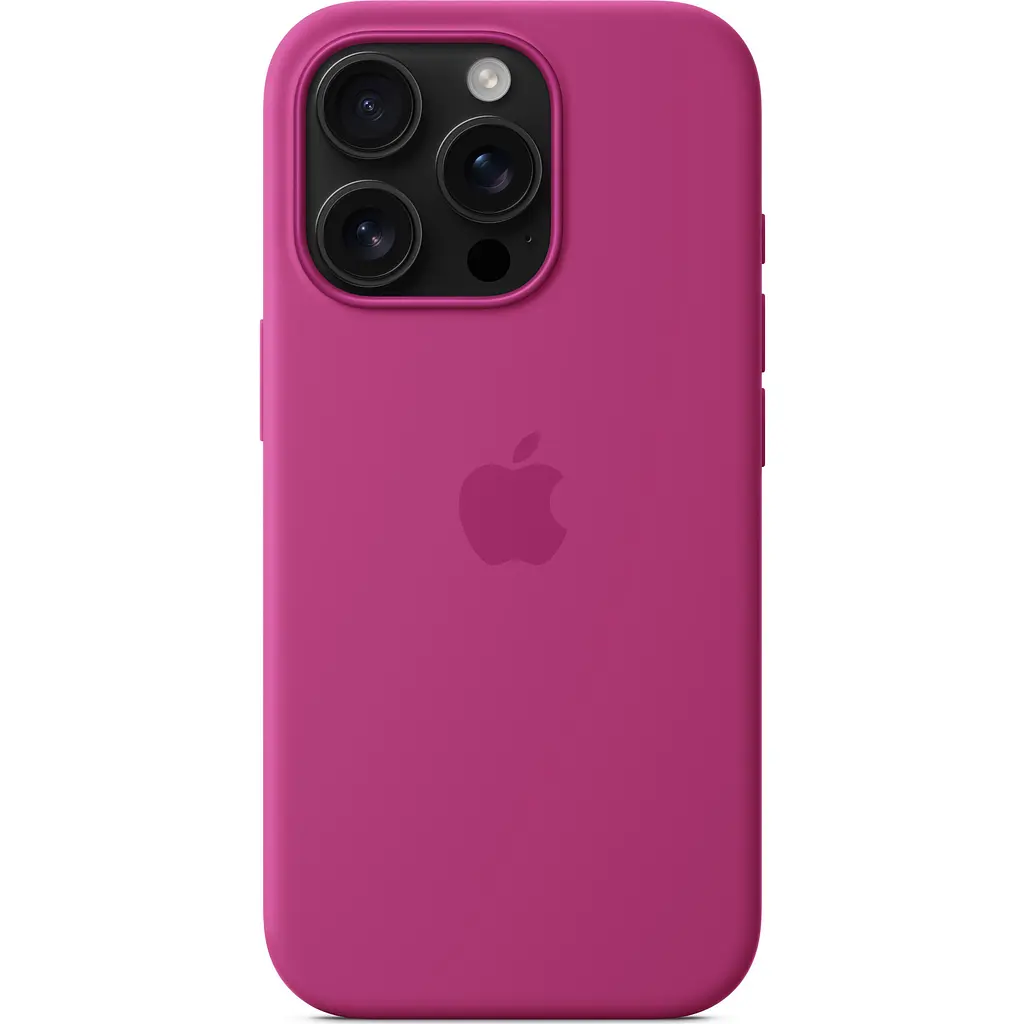 Чохол Apple Silicone Case with MagSafe для iPhone 16 Pro Fuchsia (MYYN3ZM/A) [116166] - фото 4