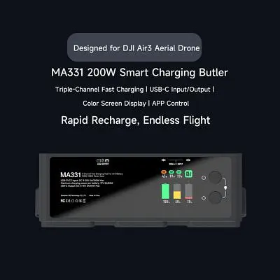 Зарядний пристрій для дрона iSDT MA331 Air 3 Series Charging Hub (iSDT-MA331) - фото 2