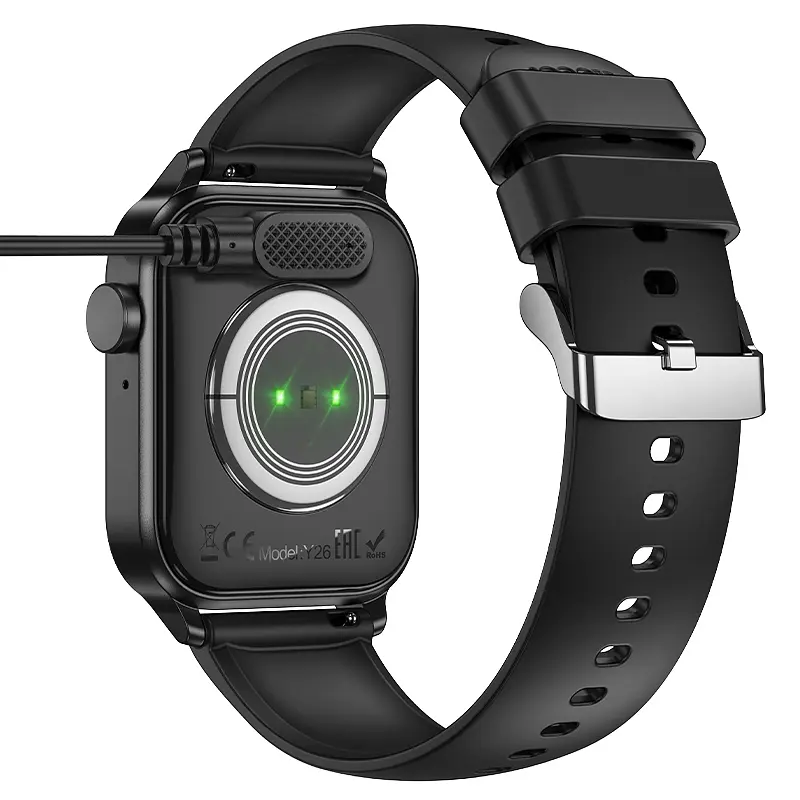 СЗУ для смарт-годинника Hoco Y26/Y27/Y31/Y33/Y35/Y36 Smart sports watch charging cable White - фото 3