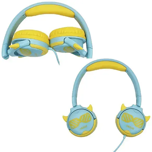 Навушники Celebrat HF Stereo A25 Children yellow Global - фото 3