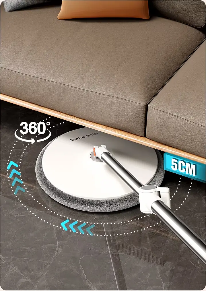 Набір швабра та відро з віджимом Joybos Spin Mop S01 (JBS-XZTB-S1F1-JWT2P) - фото 7