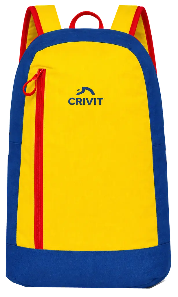 Рюкзак невеликий міський 10L Crivit Mini синій з жовтим - фото 2