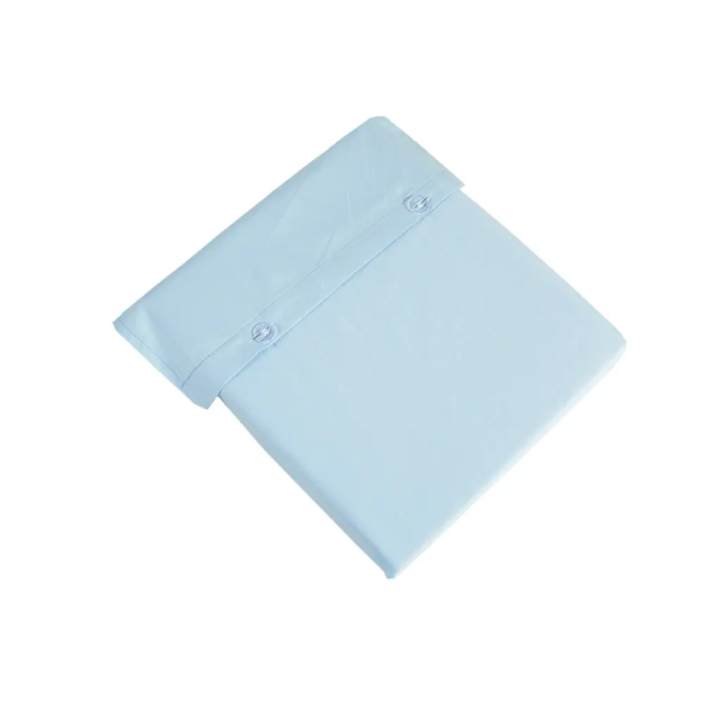 Постельное белье сатин Lotus Home - Dakota Modern голубой полуторный - фото 4