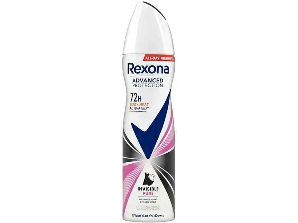 Дезодорант-антиперспірант REXONA 150мл Чистий діамант 72 години