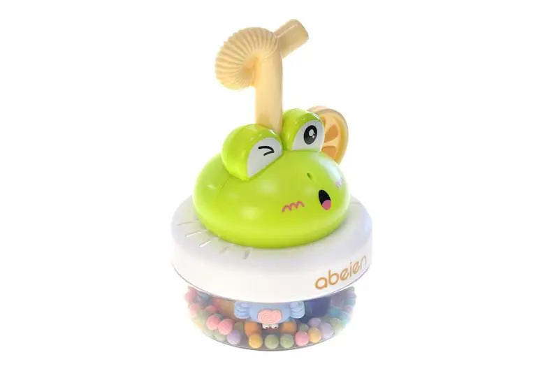 Игрушка для ванной Фонтанчик Лягушонок Happy Bath Time Set Abeien 52055 в коробке р.17x9,5x12 см YG Toys - фото 2