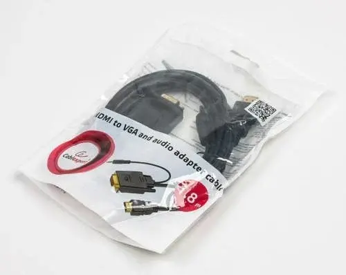 Кабель Cablexpert HDMI (M) - VGA (M), Black, 1.8 м teh0028510 - фото 2