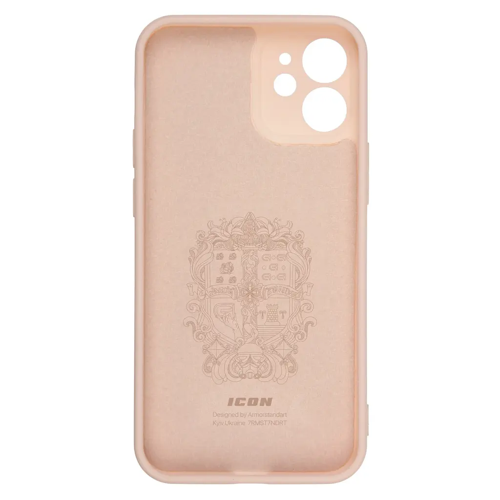 Чехол ArmorStandart ICON для Apple iPhone 12 Mini Camera cover Pink Sand - фото 2