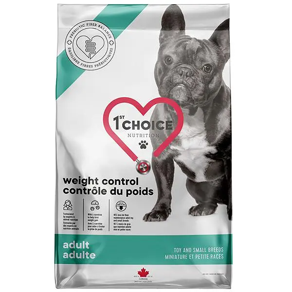 Сухий суперпреміум корм 1st Choice Adult Weight Control Toy and Small Фест Чойс контроль ваги для собак, Курка 4.5 кг (ФЧСВММКВ4,5)