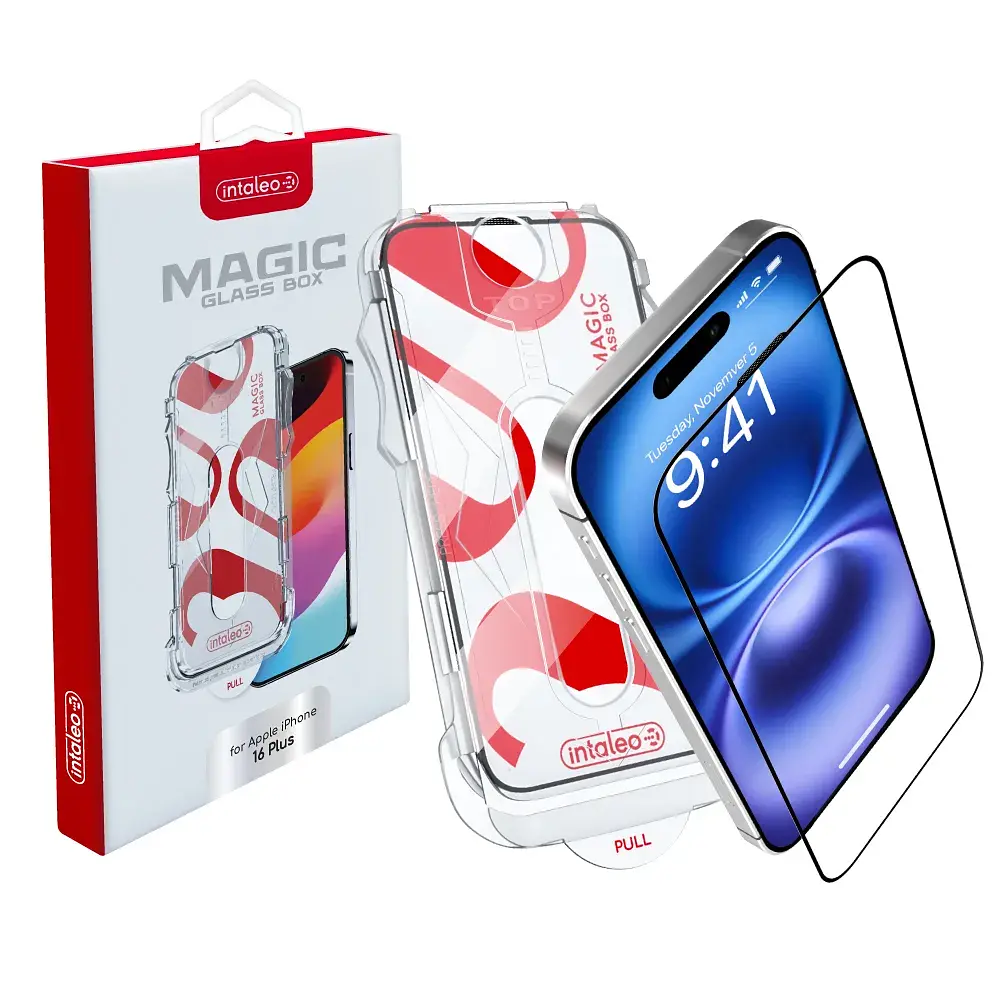 Скло захисне Intaleo MagicBox Apple iPhone 16 PLUS (4820266742928) - фото 2