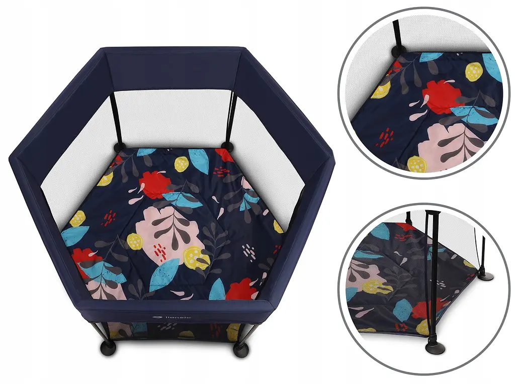 Манеж Lionelo Roel Blue Navy - фото 5