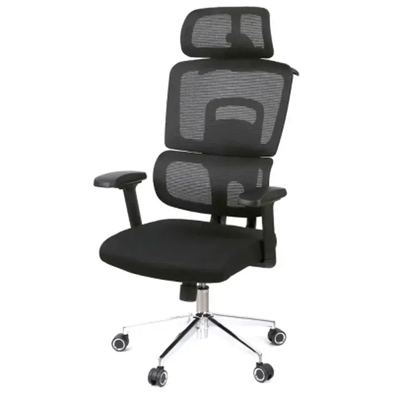 Офісне крісло Аклас Арктик GTR 3D BL (LVB Black OS Black) (00166117)