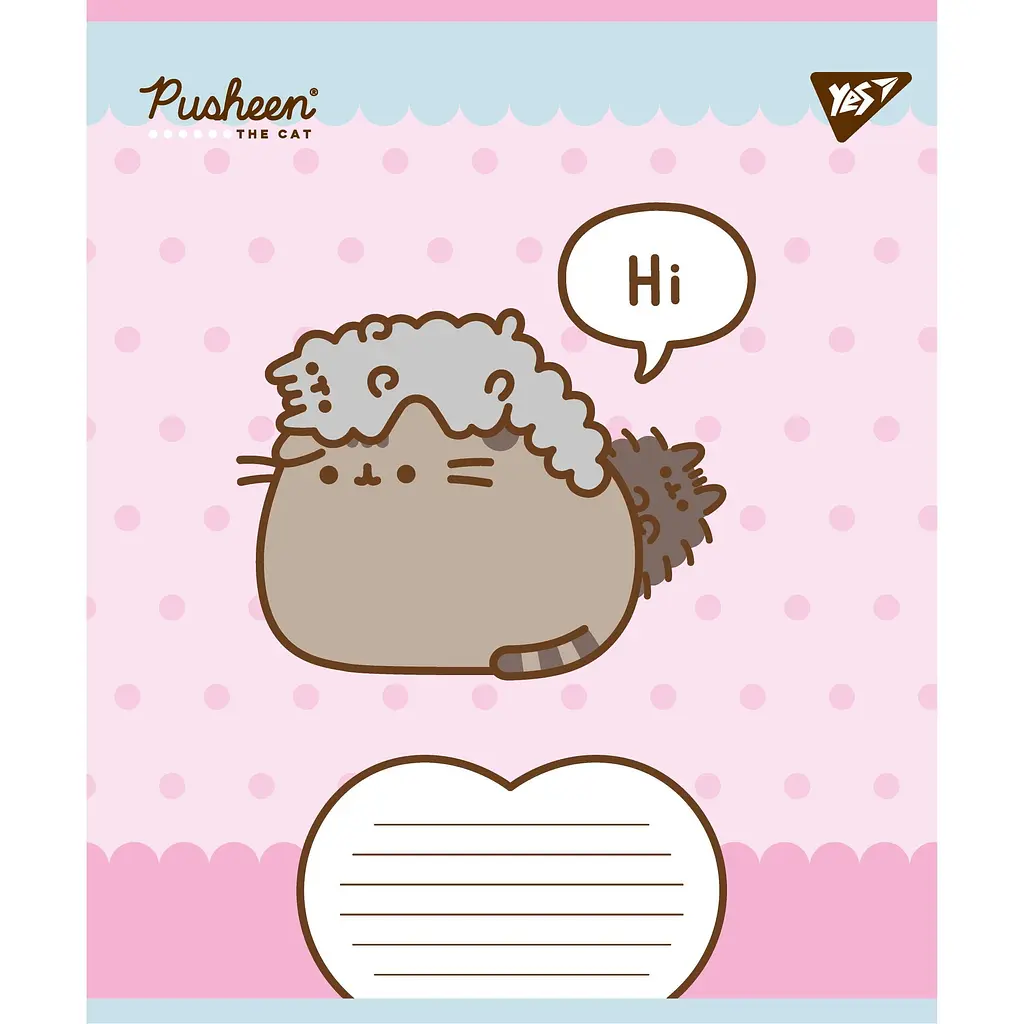 Набір зошитів Yes Pusheen Weekend А5, 18 аркушів 25 шт. (767611) - фото 2