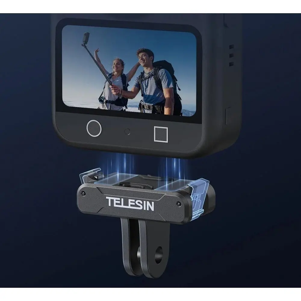 Магнітний адаптер Telesin S7-JBK-23-TDJ для екшн-камери DJI Action 6/5/Osmo 360 - фото 4