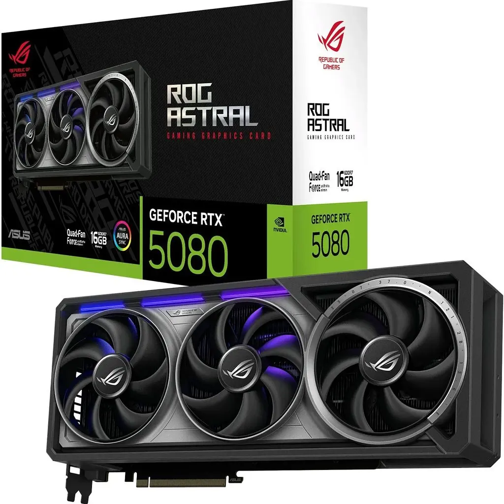 Відеокарта Asus ROG Astral GeForce RTX 5080 16GB (ROG-ASTRAL-RTX5080-16G-GAMING) UA [127132] - фото 2