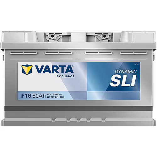 Акумулятор Varta Dynamic SLI 12В 80Аг 740А (EN) R+ (580400074) - фото 4