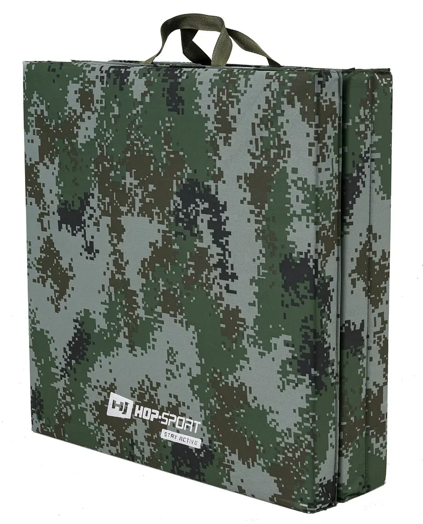 Мат гімнастичний Hop-Sport HS-065FM 5см твердий хакі - фото 2