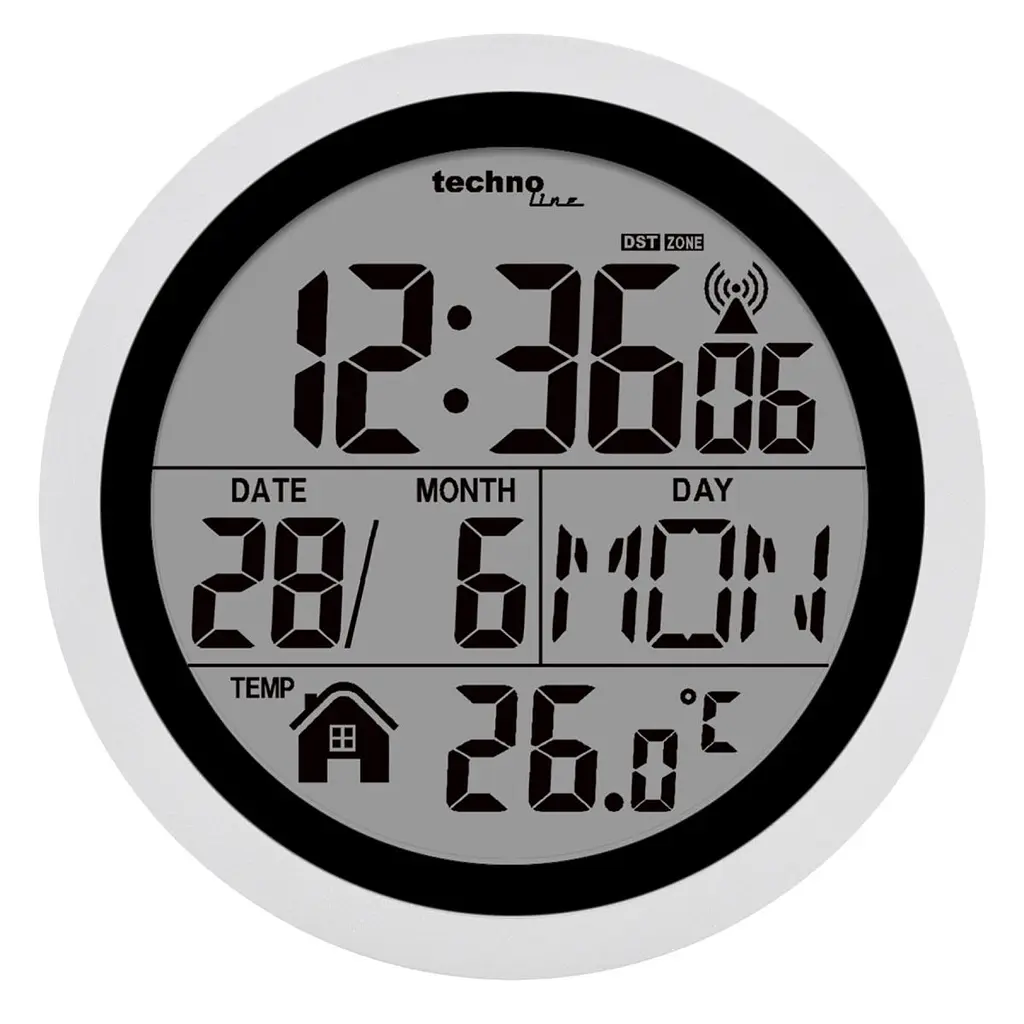 Годинник настінний Technoline WT3005 Bath Clock Silver (WT3005) - фото 5