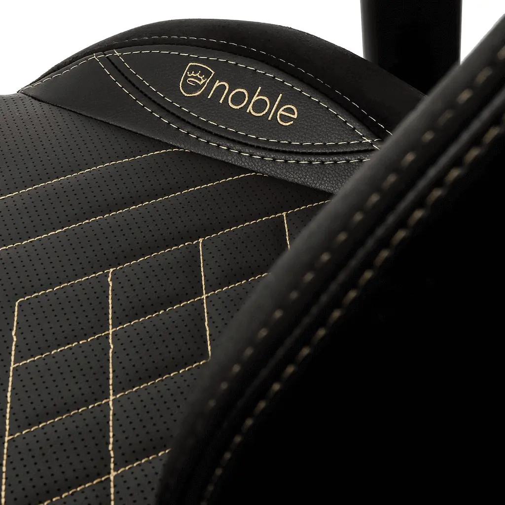 Компютерне крісло для геймера Noblechairs Epic PU leather black/gold (NBL-PU-GOL-002) - фото 5