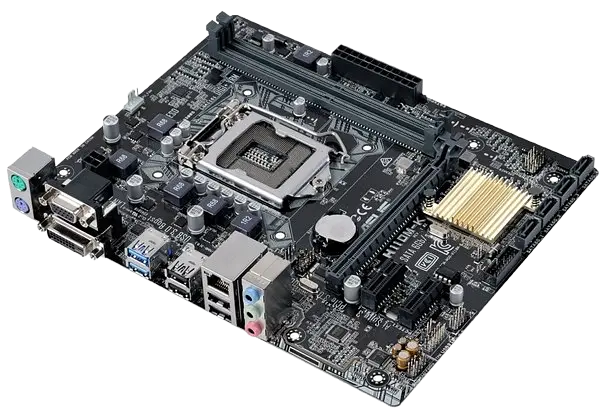 Материнська плата Asus H110M-K LGA 1151v1 (H110M-K) Б/В - фото 2