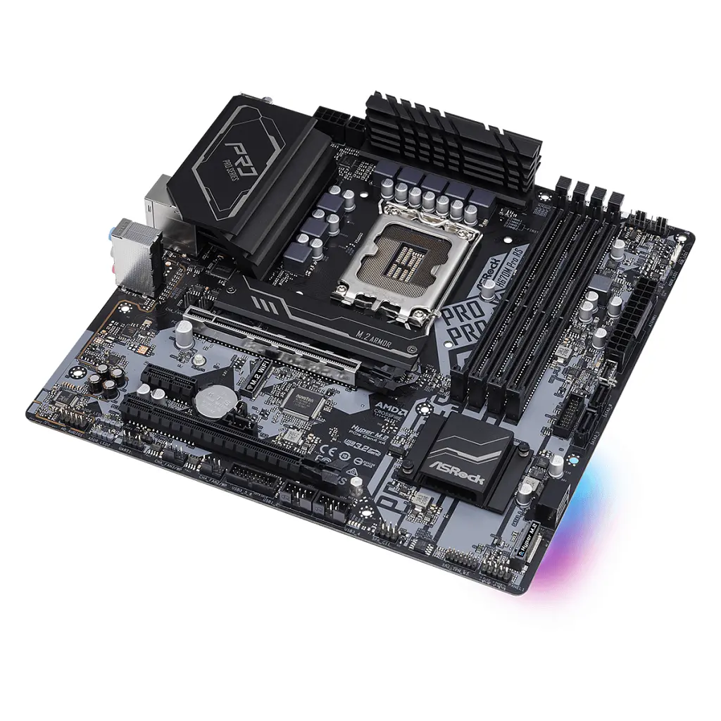 Материнська плата ASRock H670M PRO RS - фото 2
