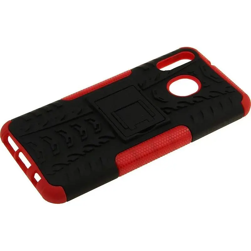 Чохол-накладка Toto Dazzle Kickstand 2 in 1 Case Samsung Galaxy M20 Red - фото 6