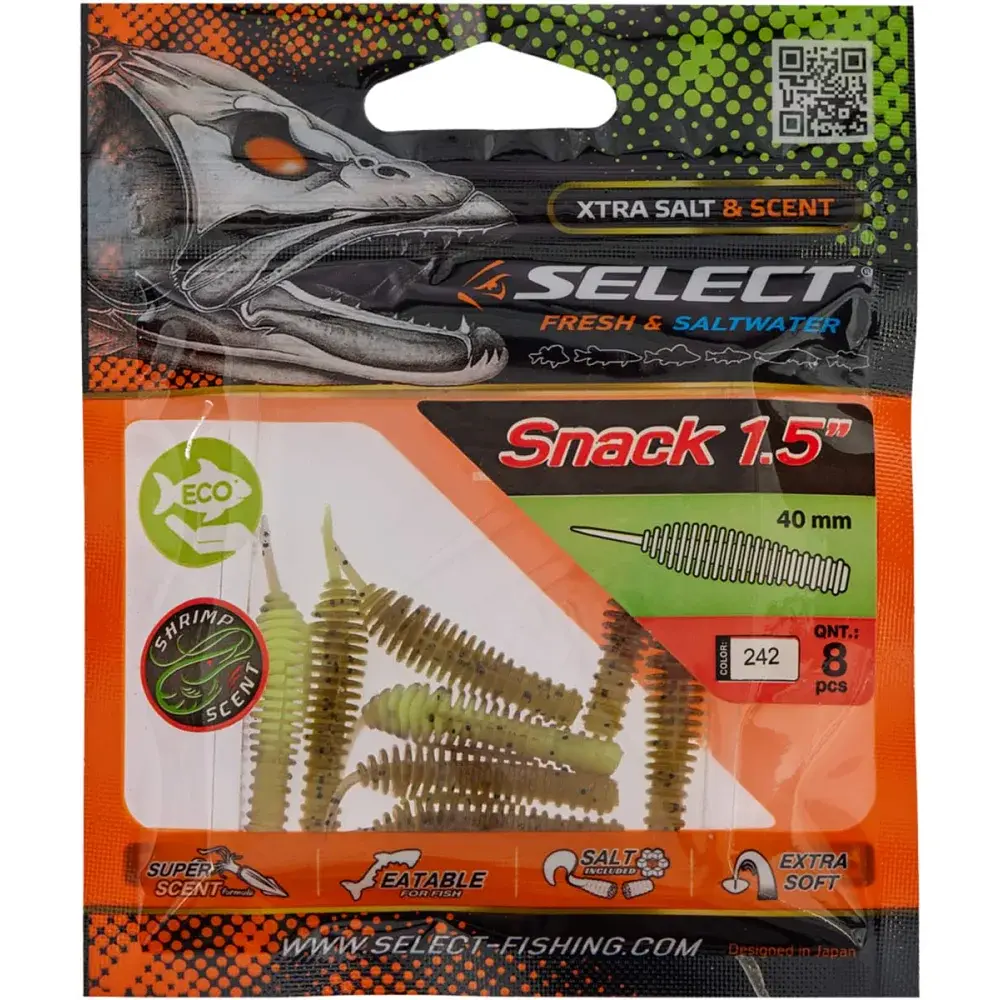 Силікон Select Snack 1.5" #242 (8 шт/уп) - фото 2