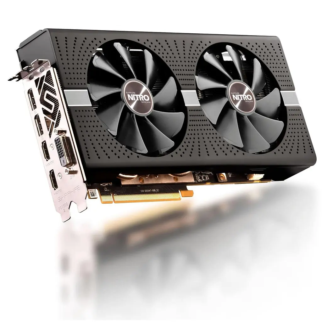 Видеокарта Sapphire AMD Radeon RX 580 4Gb Nitro+ (11265-07-20G) (GDDR5, 256 bit, PCI-E 3.0 x16) Б/у - фото 2