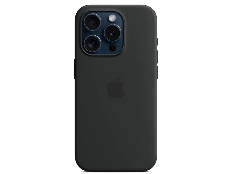 Чохол для смартфона Apple iPhone 15 Pro Silicone Case with MagSafe - Black (MT1A3) - фото 3