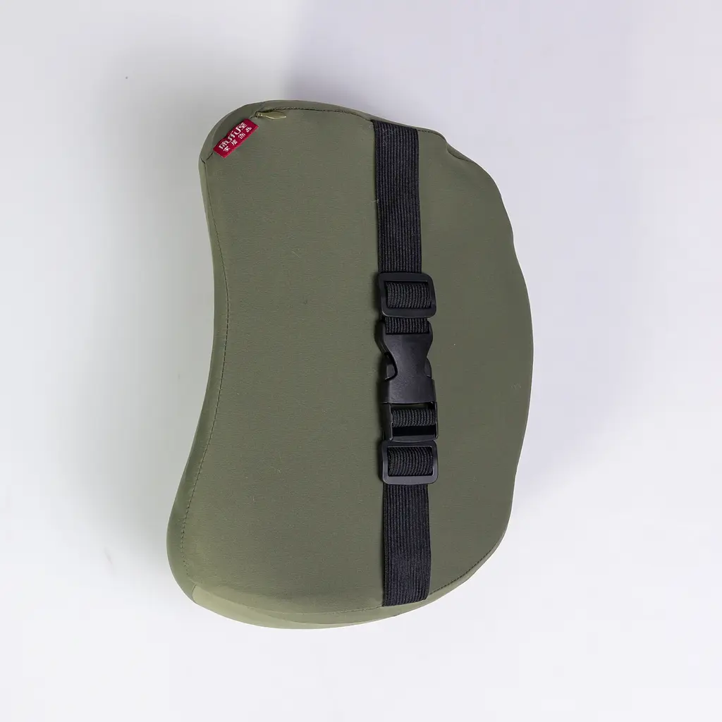 Подушка-підголовник Minimal для подорожей оливковий HP-56-24GR - фото 2