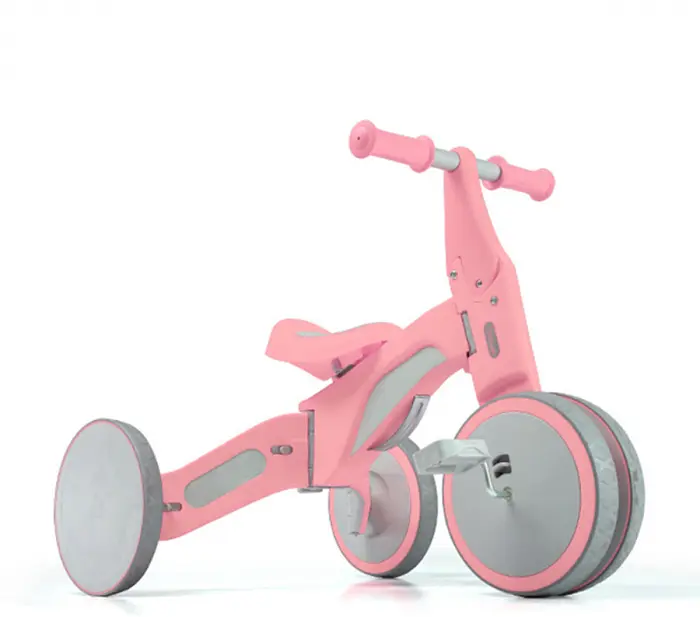 Дитячий триколісний велосипед Xiaomi 700Kids TF1 Pink - фото 2