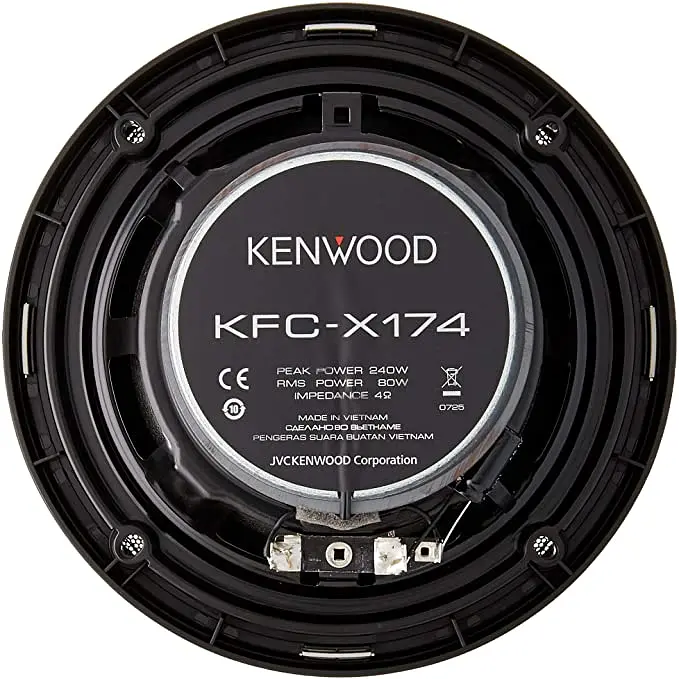 Коаксіальна автоакустика Kenwood KFC-X174 [61863] - фото 9