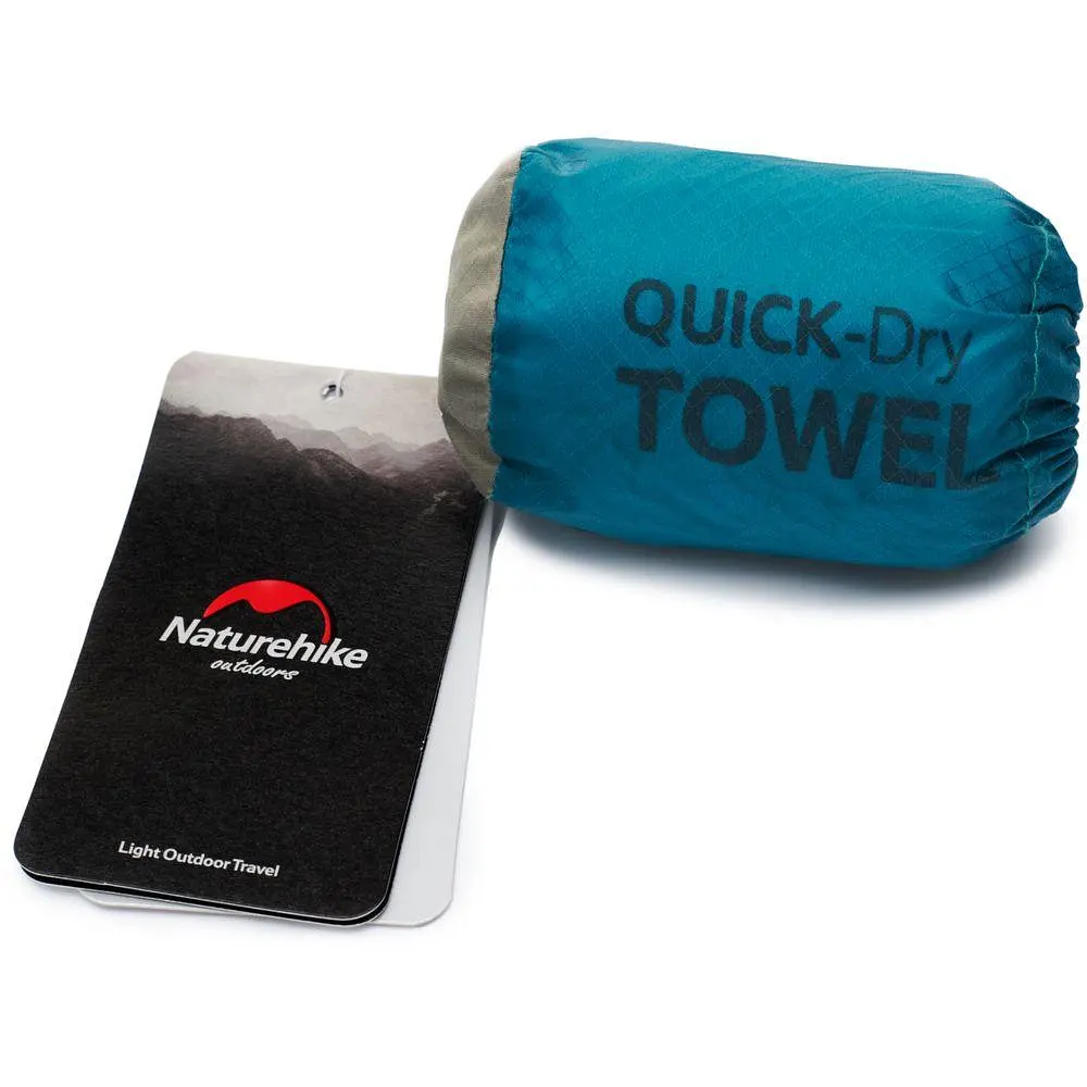 Рушник Naturehike MJ01 Ultralight NH19Y001-J, 80 см х 40 см, смарагдовий - фото 4