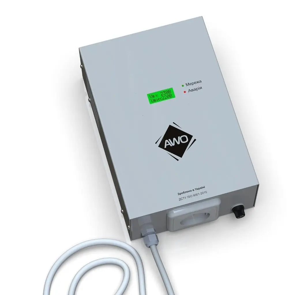 Стабілізатор напруги Awattom - 2.2кВт, однофазний (AWATTOM-2.2) - фото 5