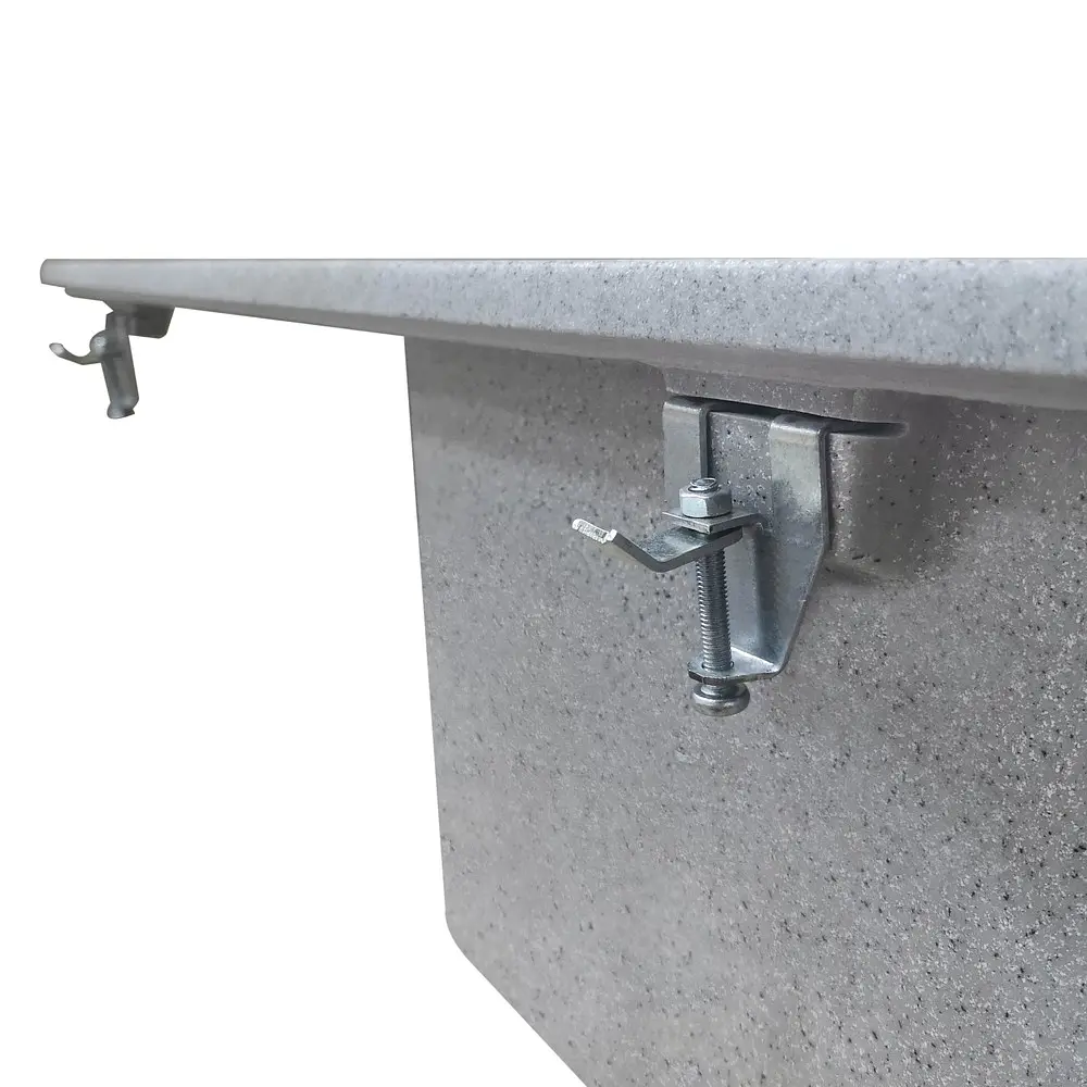Каменная мойка Ventolux Fabia Gray Granit 500x200 мм - фото 9