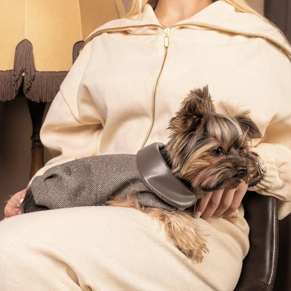 Жакет Pet Fashion Harry для собак, розмір XS2, коричневий - фото 4