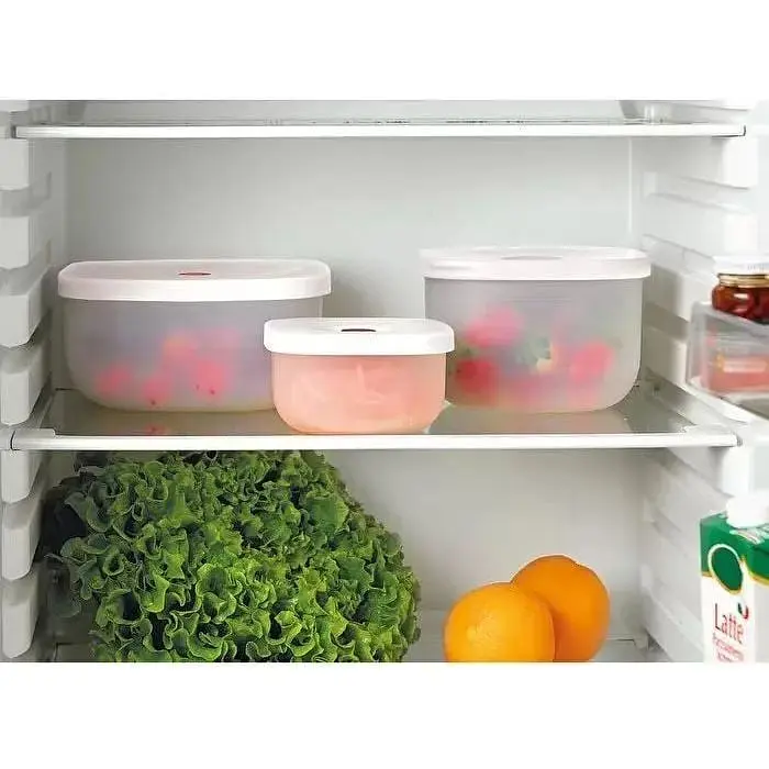 Контейнер пищевой Guzzini Kitchen Active Save it S вакуумный 450 мл белый - фото 5