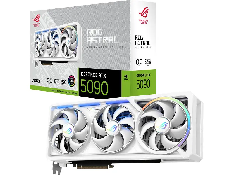 Відеокарта Asus ROG-ASTRAL-RTX5090-O32G-WHITE (90YV0LWA-M0NA00) - фото 3