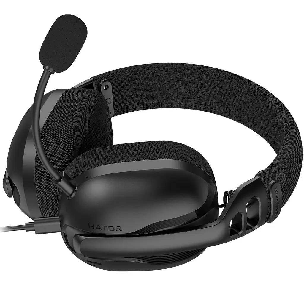 Ігрова гарнітура HATOR Hyperpunk 3 Hi-Res USB 7.1 Black (ESH10) - фото 3
