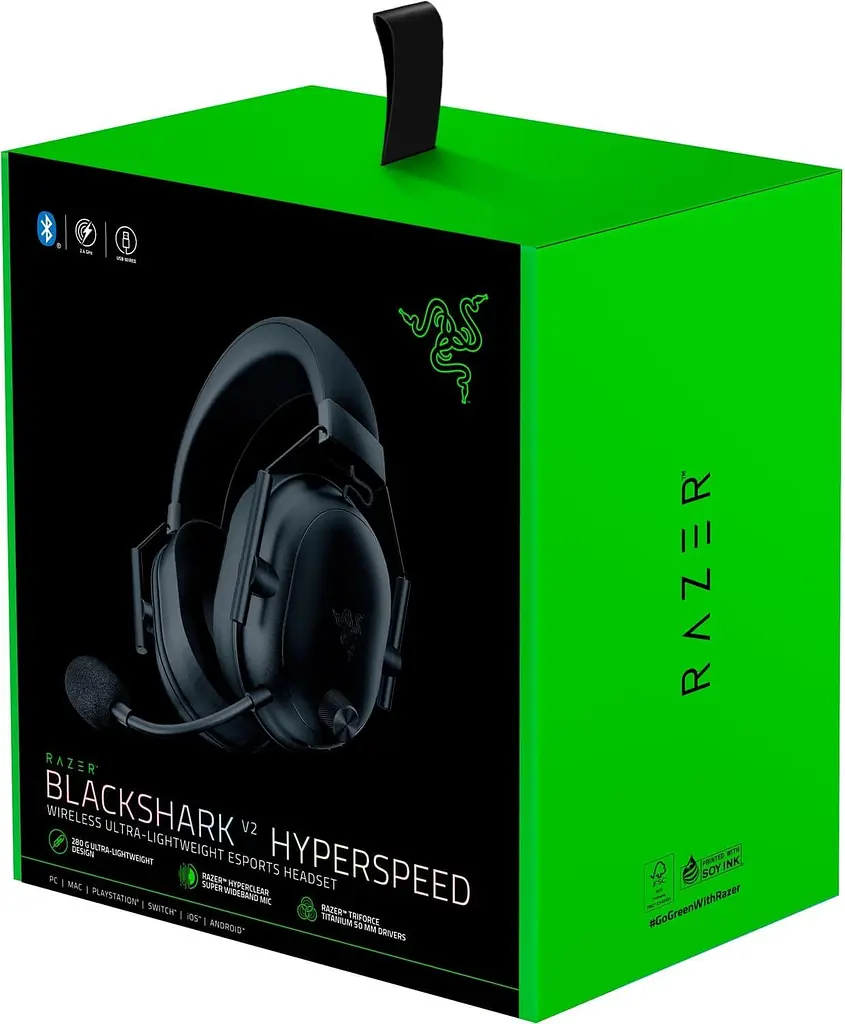 Ігрова гарнітура Razer Blackshark V2 HyperSpeed Wireless Black (RZ04-04960100-R3M1) - фото 5