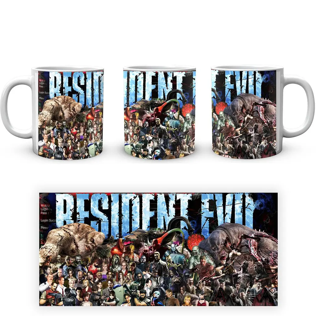 Кухоль GeekLand Resident Evil Оселя Зла RE 002.01 330 мл білий - фото 4