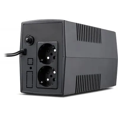 Пристрій безперебійного живлення Vinga LED 600VA plastic case (VPE-600P)  - фото 3