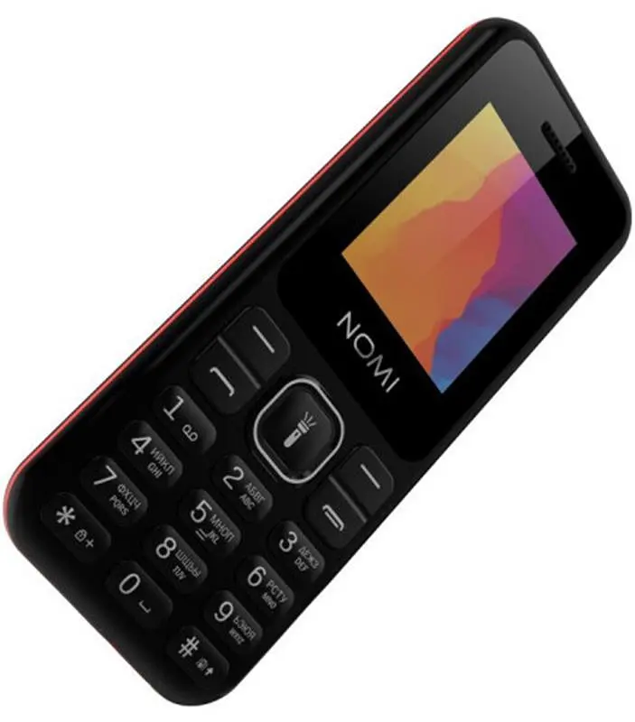 Мобiльний телефон Nomi i1880 Dual Sim Червоний - фото 3