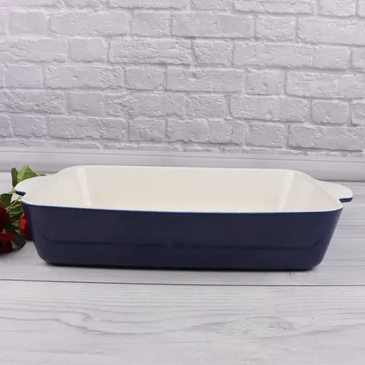 Форма для запекания Fontignac OW0014 керамическая 32 см прямоугольная для духовки - фото 2