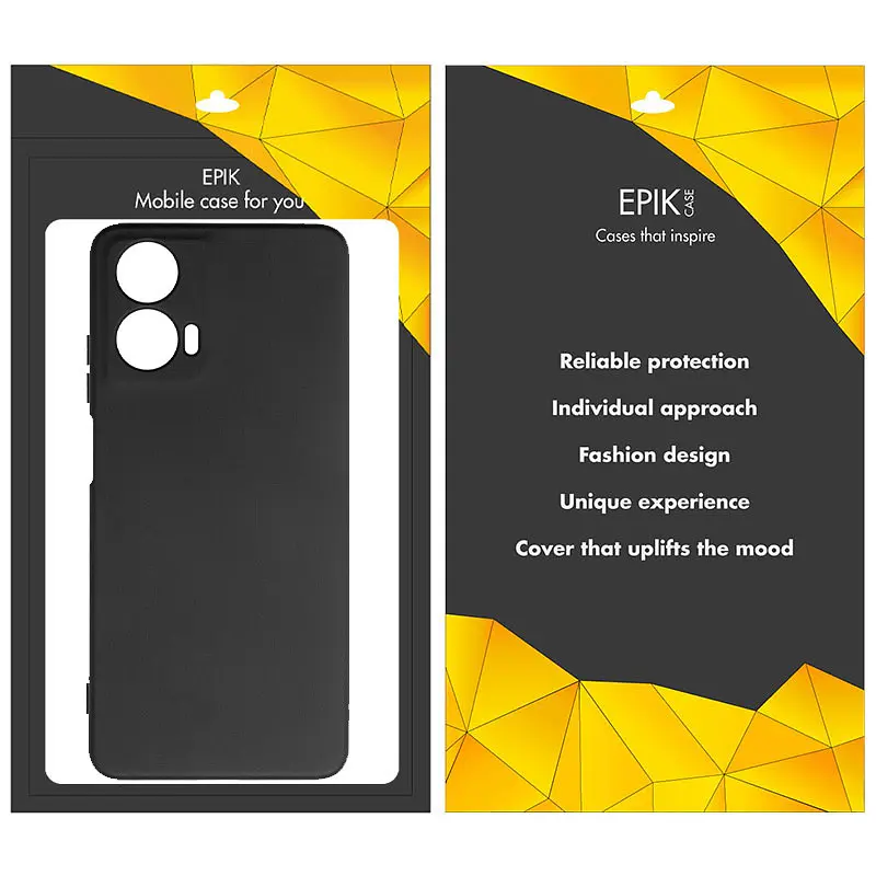 Чохол TPU Epik Black Full Camera для Motorola Moto G24 Чорний - фото 2