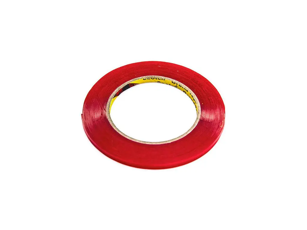 Двосторонній скотч 3M товщина 0.2 мм, ширина 8 мм 25 м - фото 3