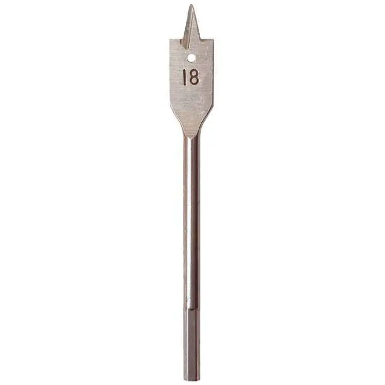 Свердло HorsAY Hard L=160мм d=18мм пір'яне, з шестигранним хвостовиком 1/4"