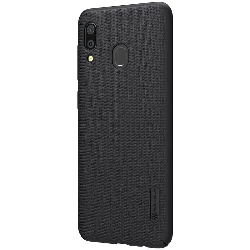 Чохол-накладка Nillkin Super Frosted Shield Samsung Galaxy A30 A305 Black - фото 4