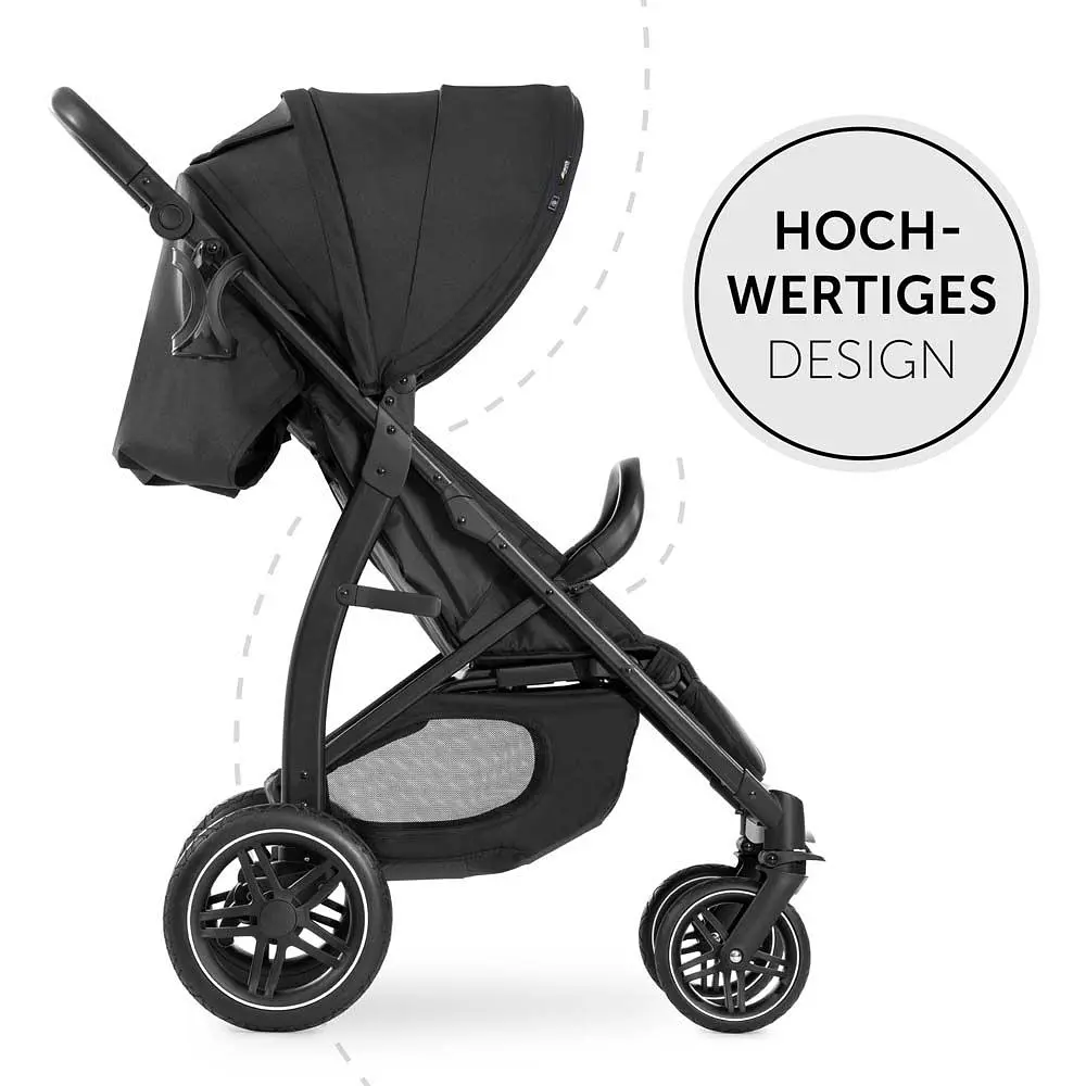 Прогулянкова коляска Hauck Rapid 4D Black, чорна (14895-2) - фото 8