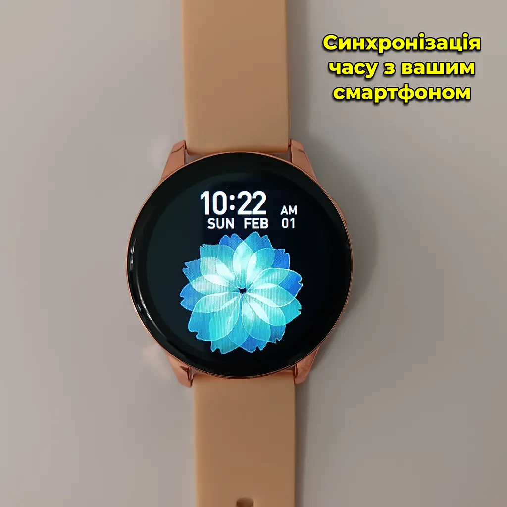 Смарт годинник T2 Pro Active 2 Bluetooth, встановлення свого фону, прийняття/здійснення дзвінків Золотий - фото 2